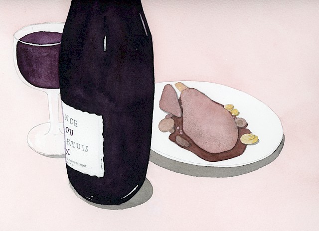 Le coq au vin de Chanturgue
