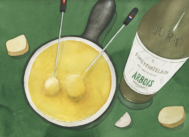 La fondue fribourgeoise